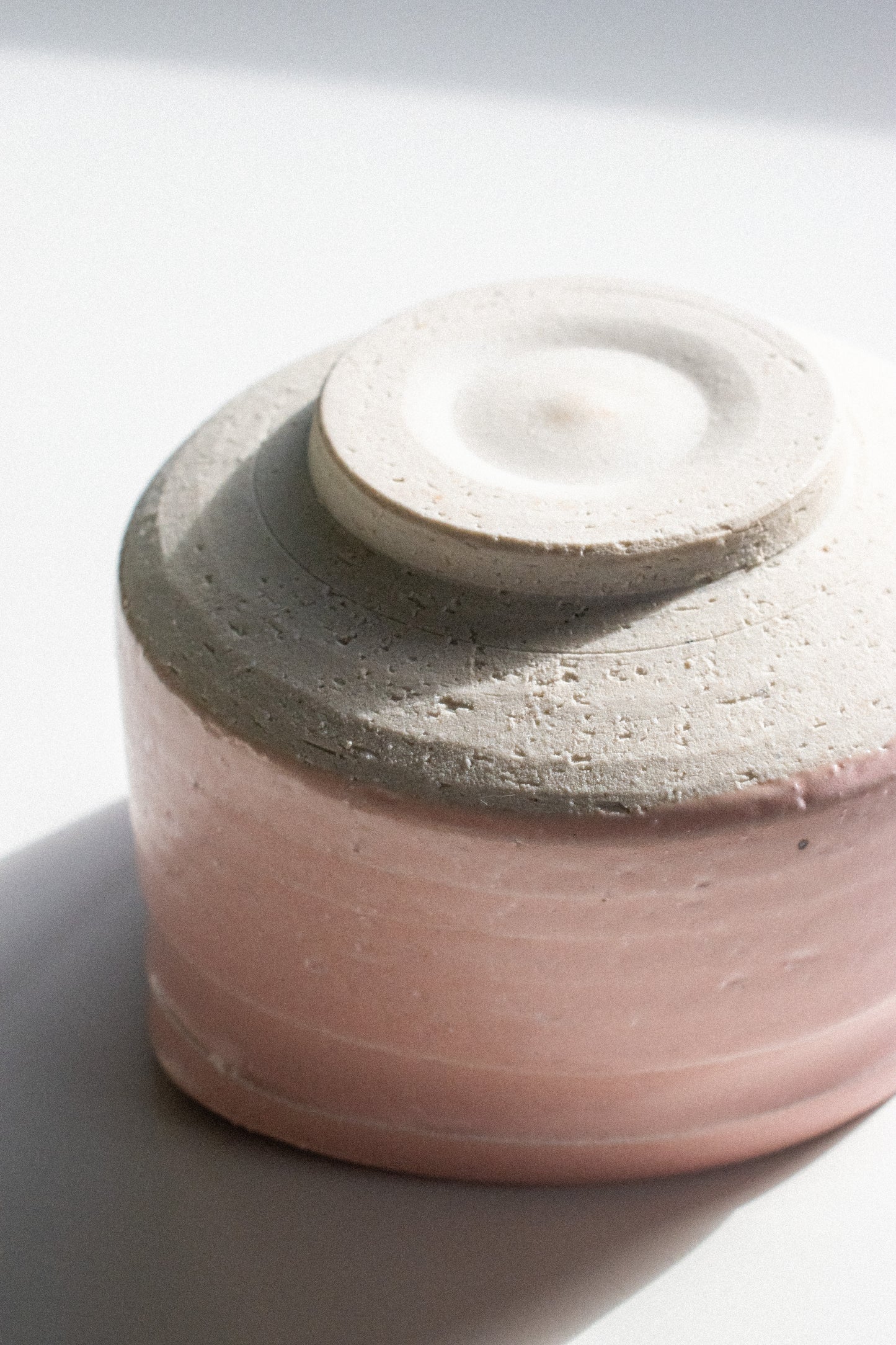 Pink Matcha Bowl with Spout