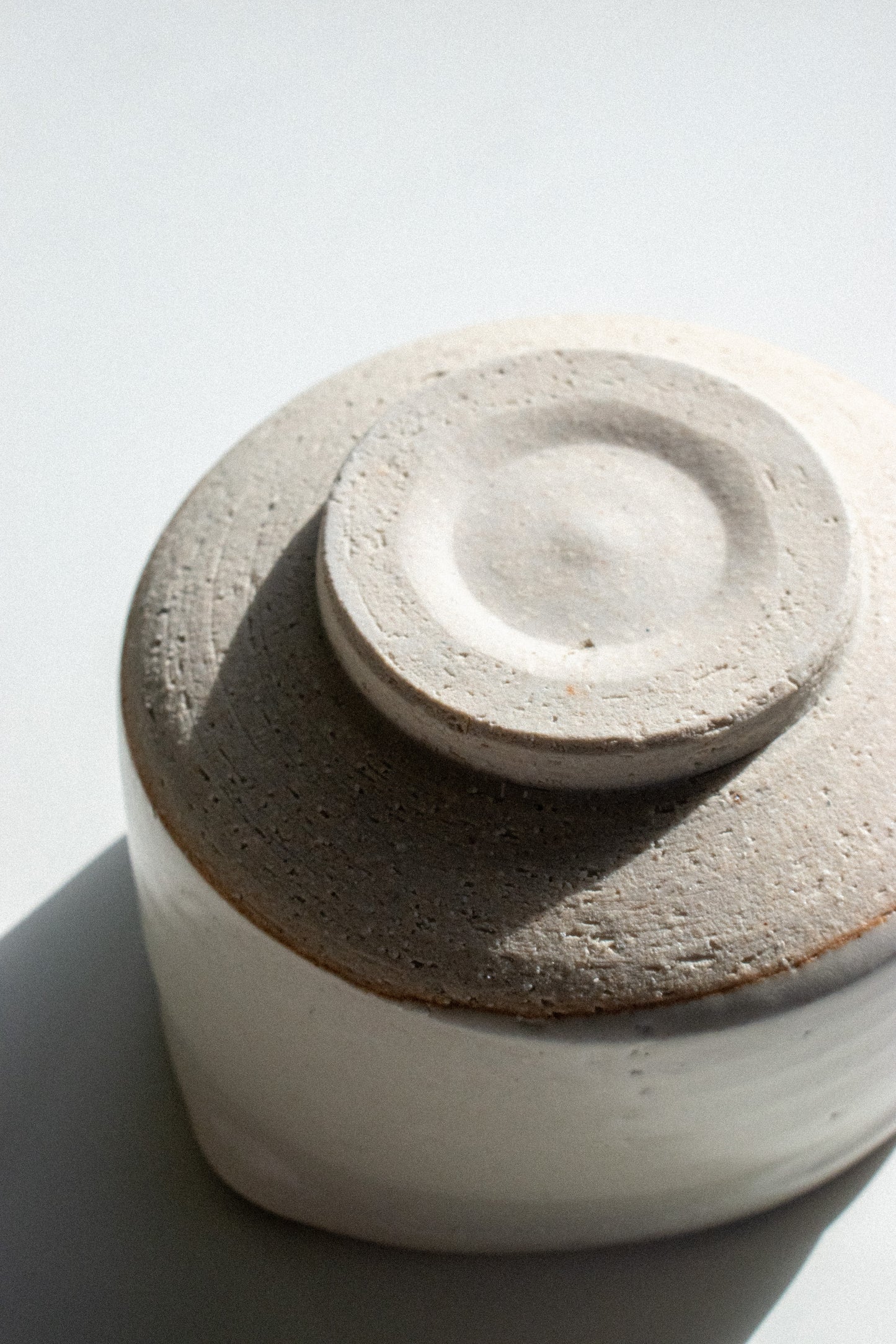 White Matcha Bowl with Spout