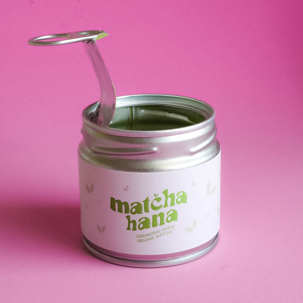 Organic Ceremonial Grade Matcha Powder - 30g Tin – matcha hana