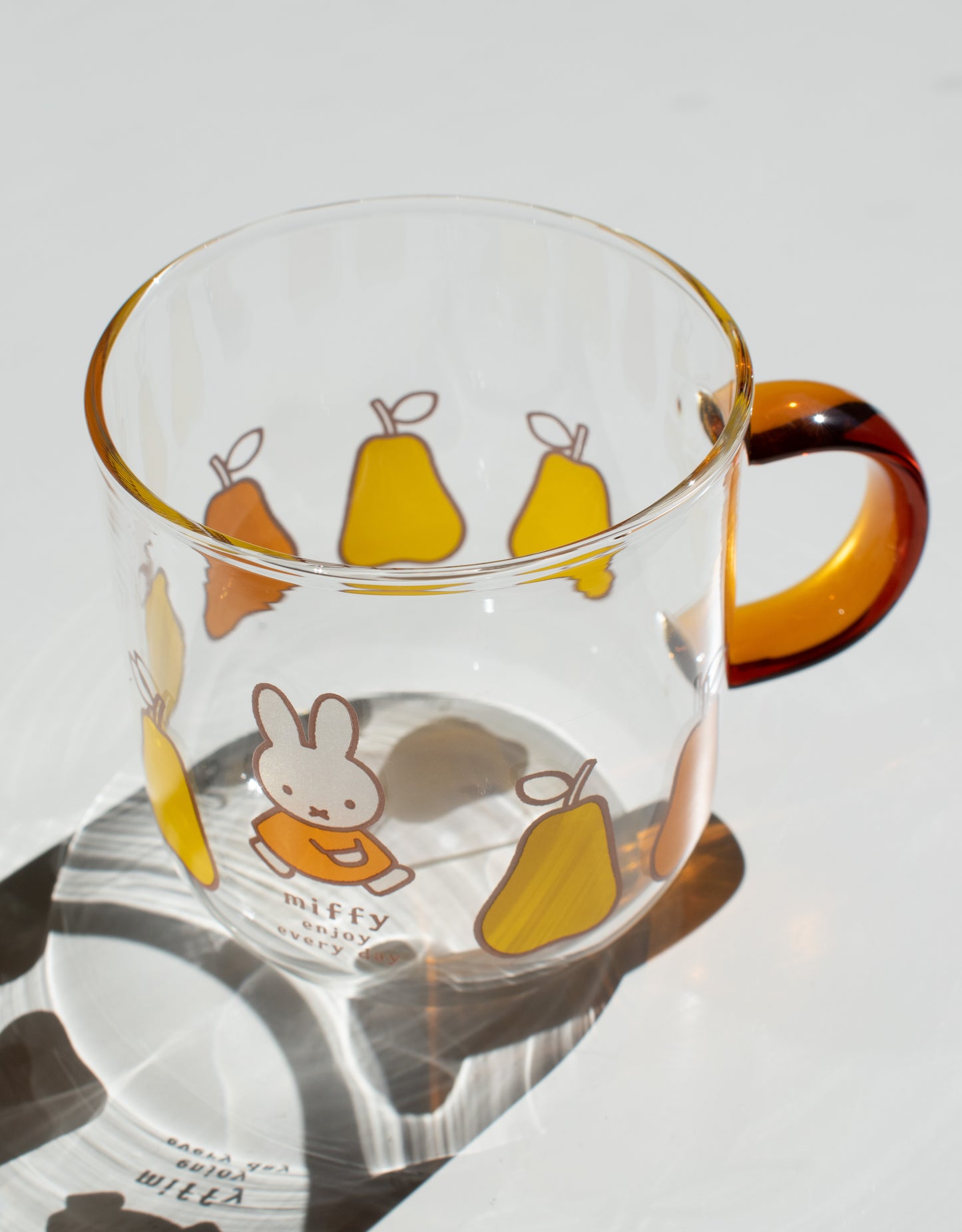 Miffy Heat Resistant Pear Glass