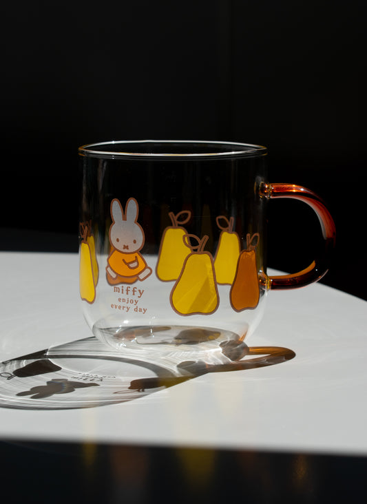 Miffy Heat Resistant Pear Glass