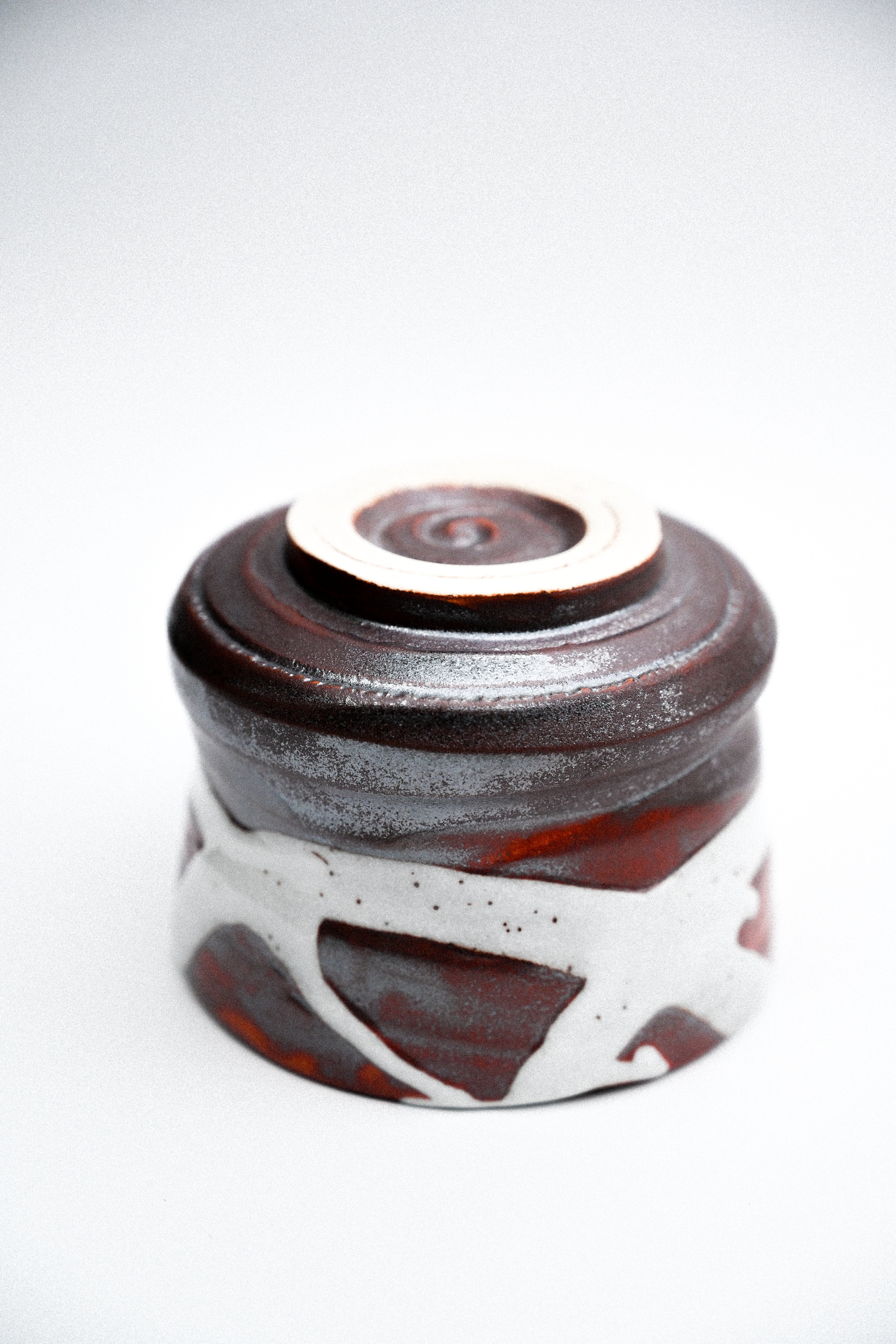 Matcha Bowl Red and White - Snowfall