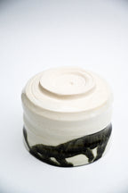 Matcha Bowl White and Black - Urushi