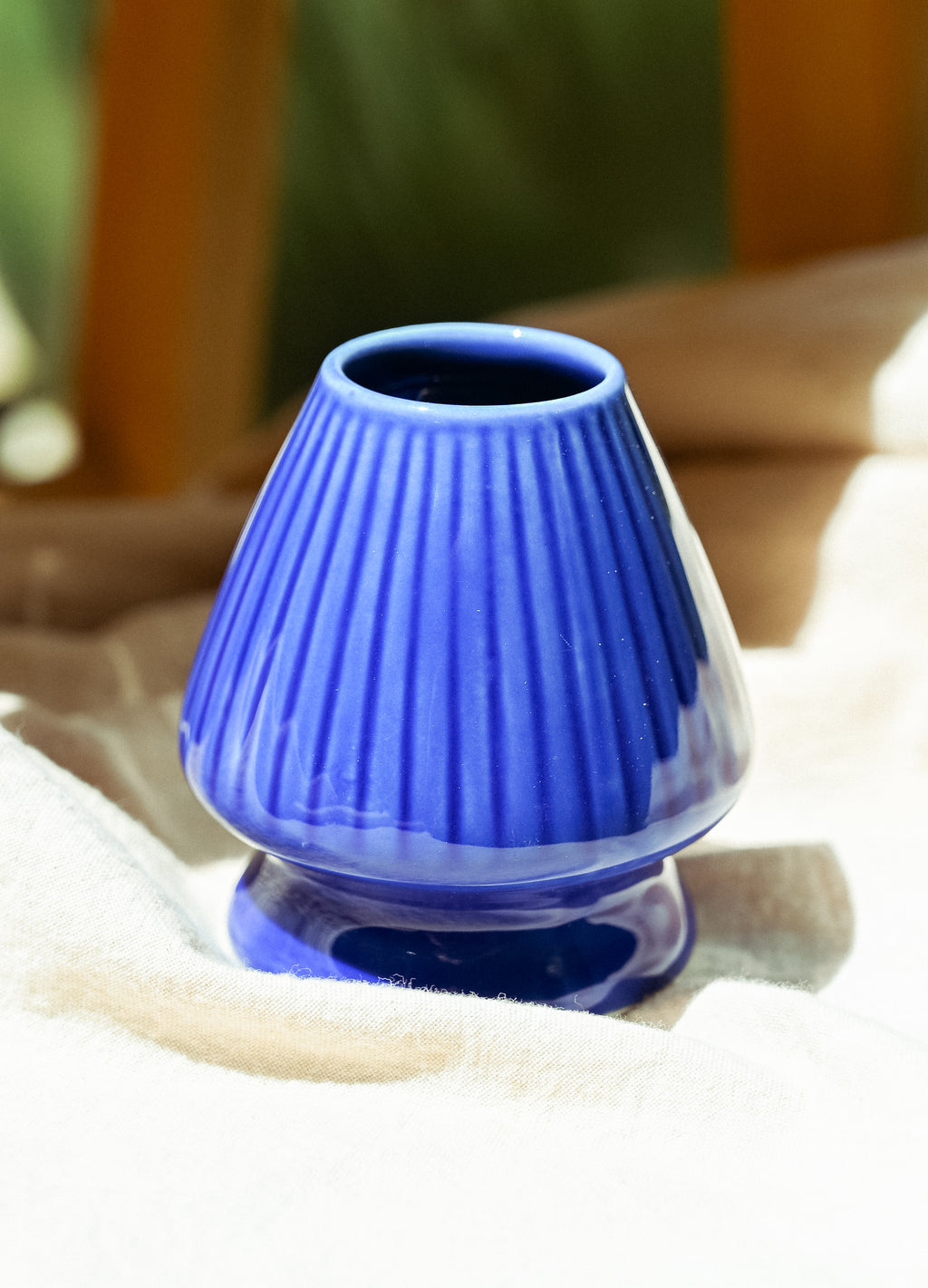 Deep Blue Chasen Holder - Made in Japan