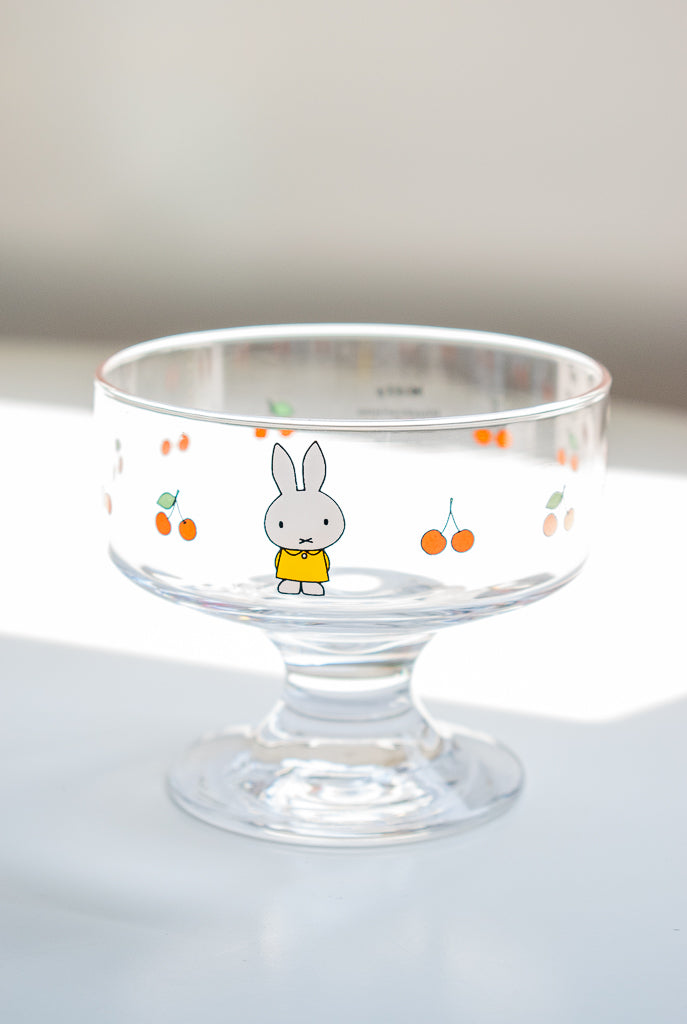 Miffy Retro Dessert Glass - Cherry