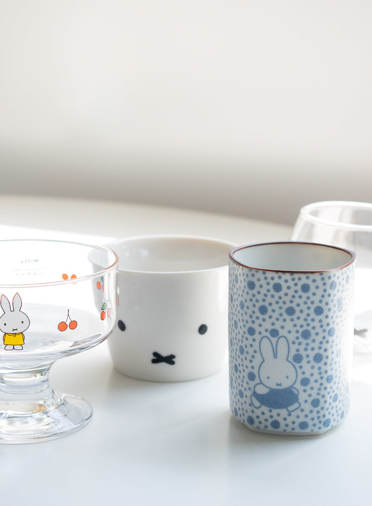 Small White Miffy Face Cup