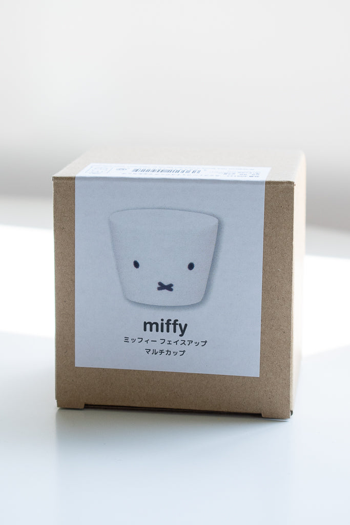 Small White Miffy Face Cup